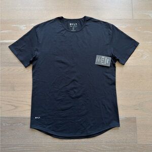 BYLT Premium Basics Drop Cut Lux Tees Men’s XL Black NWT